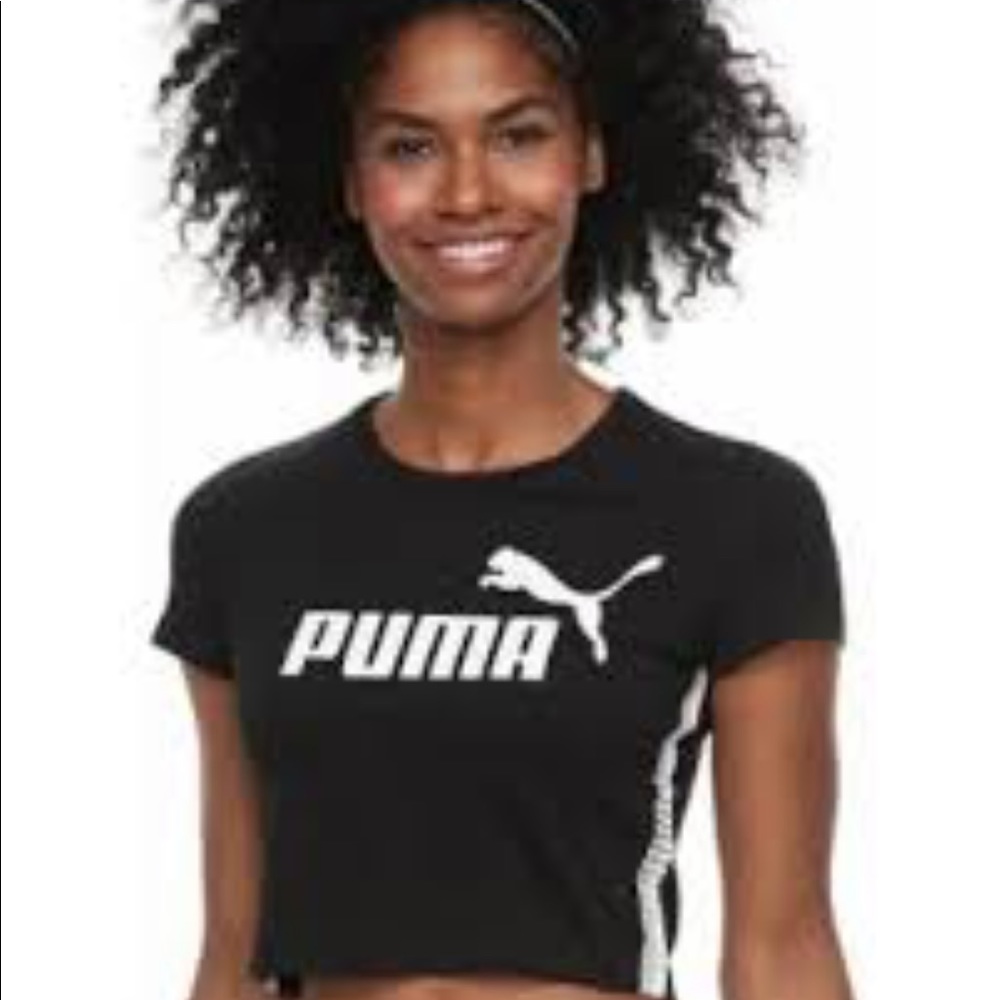 A puma crop top shirt